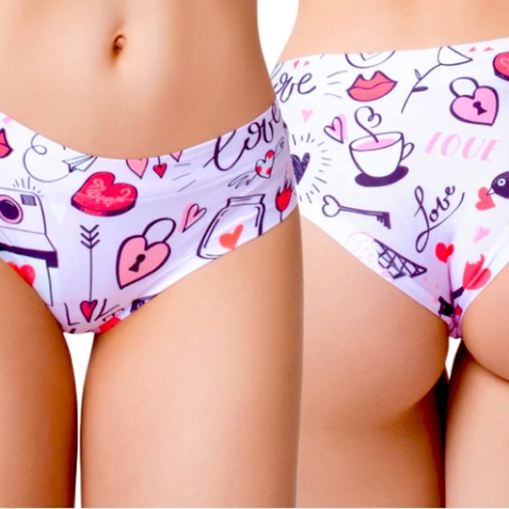 mememe Valentines panties with cute, original and unique prints